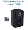 MD31 2022 1080P Portable Body Camera Mini Camera Pocket Cam Night Vision Small Cam For Cars PIR Video Recorder Sport DV built in 32GB - 32GB