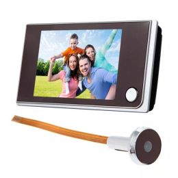 inch LCD Color Screen Digital Doorbell 120 Degree Door Eye Doorbell Electronic Peephole Door Camera Viewer Outdoor Door Bell - China