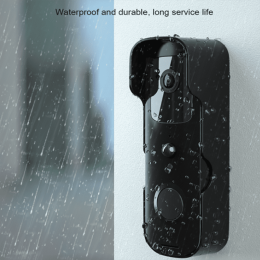 Smart Home Video Doorbell WiFi Outdoor Wireless Door bell Waterproof Battery Intercom Google Alexa Door Phone Camera - option 1 - US plug