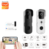 Smart Home Video Doorbell WiFi Outdoor Wireless Door bell Waterproof Battery Intercom Google Alexa Door Phone Camera - option 2 - US plug