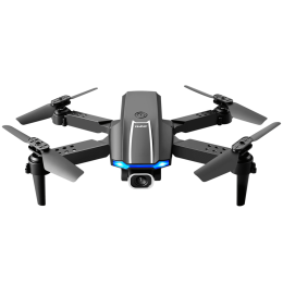 S65 Drone No Camera WiFi Collapsible RC Quadcopter Helicopter Toy-Black-1 Battery - Dual Camera 4K - Black/1 Battery