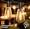 outdoor chandelier for backyard bistro porch garden.