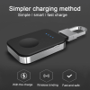 Qi Wireless Charger For i Watch 2 3 4 950mah Power Bank For Apple Watch External Battery Pack Mini Wireless Charger Dock - Black