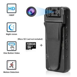 HD Micro Camera And Recorder With Motion Detection Night Vision 32G SD Card USB Dictaphone Surveillance Camera For Recording Audio Video
