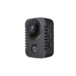 MD29 HD Mini Body Camera Wireless 1080P Security Pocket Cameras Motion Activated Small Nanny Cam For Cars Standby PIR Camera built in 32GB - black