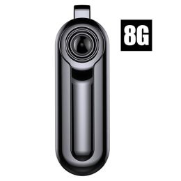HV3 Mini Audio Recorder Camera Portable 1080P HD Pen Cameras With 8G Memory Card Small Security Camera For Home And Office - black