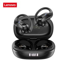 LP75 Sports Bluetooth Earphones with Mics Bluetooth 5.3 Wireless Headphones HiFi Stereo Wireless Earbuds - Black