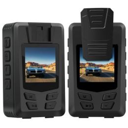 A23 Wearable Police Bodycam 1080P Camera Mini Camcorder Body Mounted Cam Security Guard With Night Vision DVR Recorder - 32GB