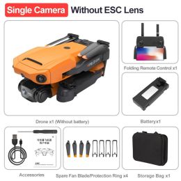 2022 New P8 Drone 4K With ESC HD Dual Camera 5G Wifi FPV 360 Full Obstacle Avoidance Optical Flow Hover Foldable Quadcopter Toys - Single OR No ESC 1B
