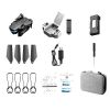 New KY910 Mini Drone 4K Professional HD Dual Camera 2.4G Wifi FPV Foldable RC Quadcopter Aerial Photography Aircraft - Black 4K Bag