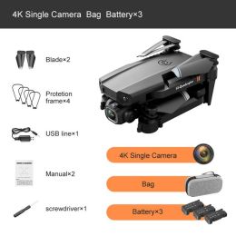 Drone 4k Double Camera HD XT6 WIFI FPV Drone
