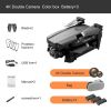 New Drone 4k Double Camera HD XT6 WIFI FPV Drone Air Pressure Fixed Height four-axis Aircraft RC Helicopter With Camera - Dual 4K 3B Bag
