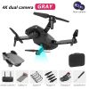 E99pro2 Rc Drone 1080P 4k HD Camera WiFi Fpv Drone Dual Camera Quadcopter Real-time Transmission Helicopter Toys Birthday Gift - 09 Quadcopter - China