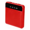 Portable Power Bank Mini External Battery Pack Charger w/ Dual USB Ports - Red