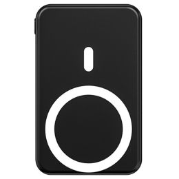 Wireless Power Bank 10000mAh Magnetic Portable Charger 22.5W Fast Charging Fit for iPhone 12 13  Pro Mini Pro Max - Black