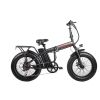 FstNiceTed Foldable Electric Bike; Electric Bike for Adults 350W Ebike Electric Bicycles Electric; 36V 10Ah Removable Lithium Battery Black - Black