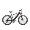 350W Electric Bike 26x4'' Fat Tire Mountain Ebike 48V 10Ah 6 Speeds Snow Beach Electric Bicycle for Adults - Grey