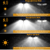 Free shipping T-SUN 78LED Solar Wall Light PIR Motion Sensor Outdoor Garden Security Flood light - picture