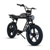 Dynalion Electric Bike for Adults 1000W, 20 Inch Fat Tire Ebike 32 MPH & 45 Miles Long Range Off Road Snow Urban Commuter E Bike, 48V 16AH - as Pic