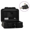 Safe Box Black 15"x12.8"x6.5" - Black