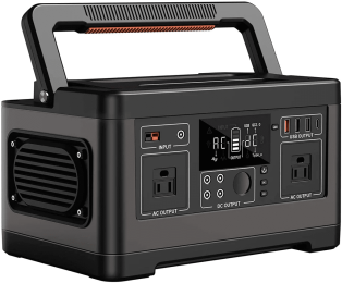 Portable Power Station 500Wh, Multipurpose Portable Power Supply For Home, Travel And Camping With Type-C - SS1017