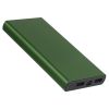20000mAh Power Bank Portable External Battery Pack Phone Charger with Dual USB Output Ports Type C Micro USB Input - Green