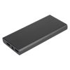 20000mAh Power Bank Portable External Battery Pack Phone Charger with Dual USB Output Ports Type C Micro USB Input - Black
