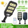 LED Solar Street Lights Outdoor Motion Sensor Garden Security Wall Lamp - as picture