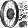 48V1000W Front Fat Tire Electric Bike eBike Conversion Kit 26 - US