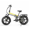 ZHENGBU HM20 Folding 20 Inch 750W Power Portable Electric Bicycle - yellow - 750w