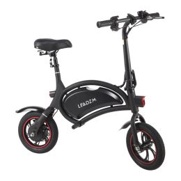 [Not certified, not for sale on Amazon] 6A.h 36V Foldable Seat Can Be Raised And Lowered Without Pedal Function Electric Bicycle - as pic