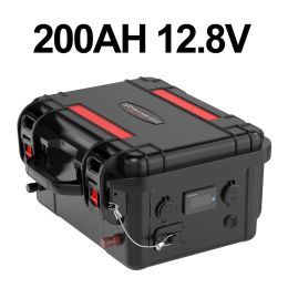 12V 120ah Portable Power Station LiFePO4 Battery 100ah Rechargeable LFP Battery Packs with BMS for Outdoor Camping Motor Backup - 200AH LIFEPO4
