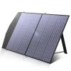 ALLPOWERS Solar Charger 18V100W Foldable Solar Panel Suit For Portable Power Station/Generator Outdoor Travel Camping - AS PICTURE