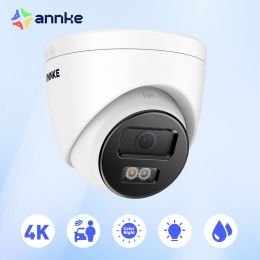 ANNKE 4K IP Camera Outdoor Indoor Weatherproof Turret 4K Video Surveillance Cameras Audio Recording CCTV Cameras 8MP POE Cameras - Default