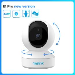 Reolink E1 Pro 4MP HD Pan/Tilt IP Camera Baby Monitor 2.4G/5GHz WiFi Camera human detect Indoor Home Security Video Surveillance - new version E1 pro