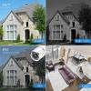 ZOSI 1080P 2MP TVI CCTV 120ft IR Nightvision Motion Sensor Waterproof Home Outdoor Surveillance Security Bullet CCTV camera - White