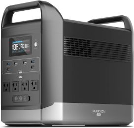 Portable Power Station LiFePO4 Solar Generator 1.2Hrs 80% Recharged Parallel to Get Double Capacity UPS Supported - 1800W 1440Wh
