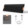 200W Portable Solar Panel Charger Waterproof Power Station with Adjustable Kickstand Monocrystalline Solar Cells Quick Energy - Default