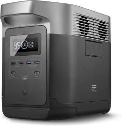 EF ECOFLOW Portable Power Station DELTA 1300, 1260Wh Solar Powered Generator with 6 x 1800W AC Outlets, Solar Generator(So - Default