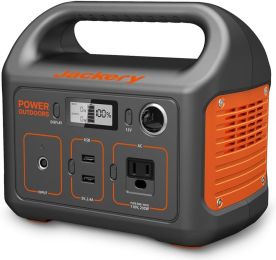 Portable Power Station Explorer 290 290Wh Backup Lithium Battery 110V/200W Pure Sine Wave AC Outlet Solar Generator - Default