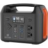 R300 Portable Power Station, 299Wh LiFePO4 Battery Backup with 300W Pure Sine Wave AC Peak 500W, Car Outlets - Default