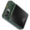 2 In 1 Magnetic Wireless Power Bank 10000mAh PD20W Fast Charger MagSafe Wireless Power Bank Fit for IOS Phones IOS Phone 14 Series And More - Green