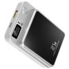 2 In 1 Magnetic Wireless Power Bank 10000mAh PD20W Fast Charger MagSafe Wireless Power Bank Fit for IOS Phones IOS Phone 14 Series And More - White