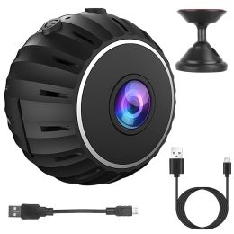 Mini Wireless Camera Wifi IR Night Vision HD 1080p Home Security Camera for Home Indoor Office Baby Pet - Black