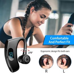 Unilateral Wireless V5.2 Earpiece with Charging Case  - With Dock