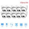 10PCS 6MP IR IP Camera IPC-HDW4631C-A Built-in Mic H.265 CCTV PoE Security Video Surveillance Network Camara - 10PCS NO Logo - 2.8mm