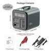 FF Flashfish 230V Portable Power Station 550Wh Solar Generator 600W(Peak 1000W) AC Outdoor Socket RV Van Camping Fishing Home - 110V US (Gofort)