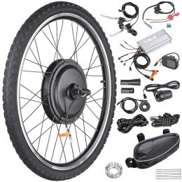 48V1000W26in Front Wheel E Bicycle Motor - LA01