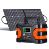 Portable Generator w/solar panel