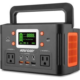 260W Portable Power Station.178Wh Solar Generator(Solar Panel Not Included)